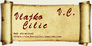 Vlajko Cilić vizit kartica